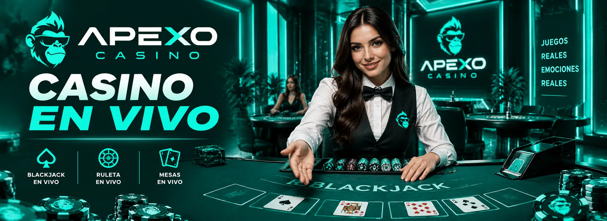 Casino en vivo con crupieres reales